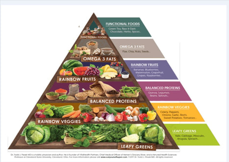Revised food pyramid