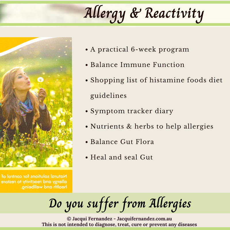Allergy and reactivity